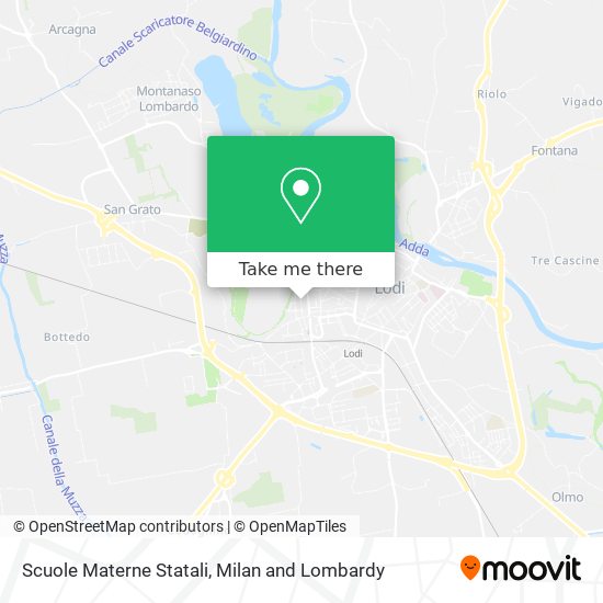 Scuole Materne Statali map