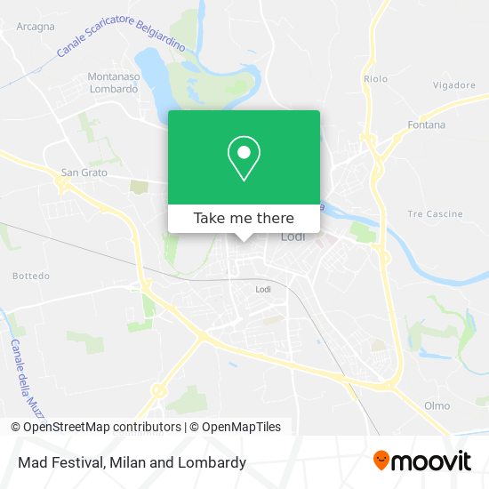 Mad Festival map