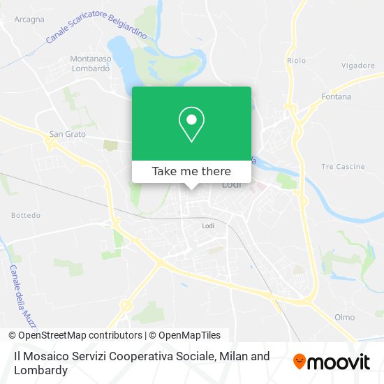 Il Mosaico Servizi Cooperativa Sociale map