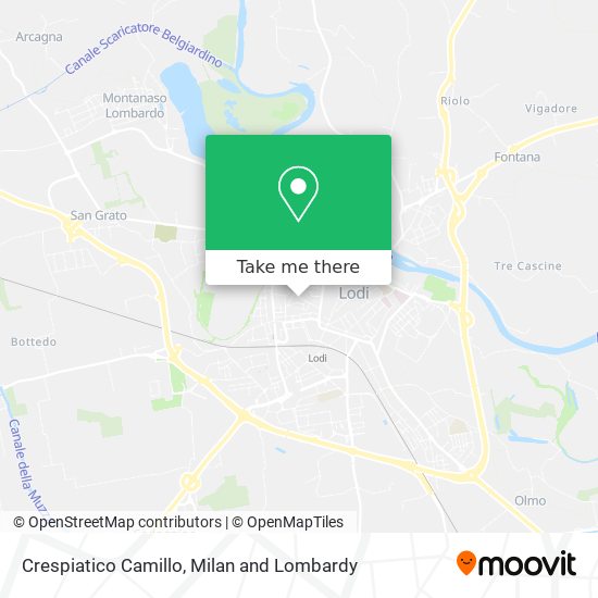 Crespiatico Camillo map