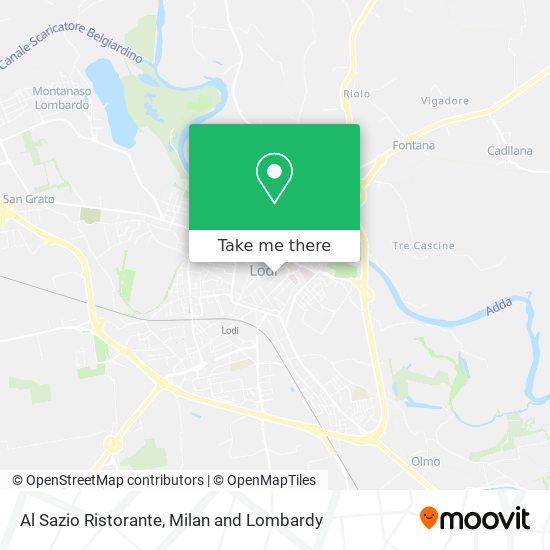 Al Sazio Ristorante map