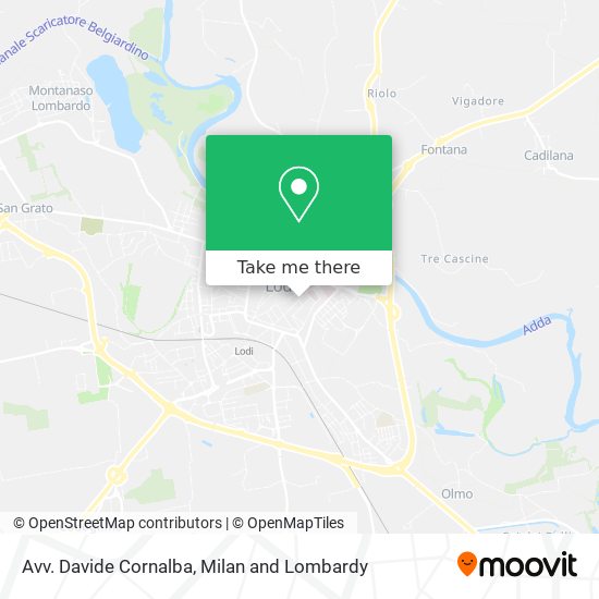 Avv. Davide Cornalba map