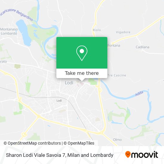 Sharon Lodi Viale Savoia 7 map