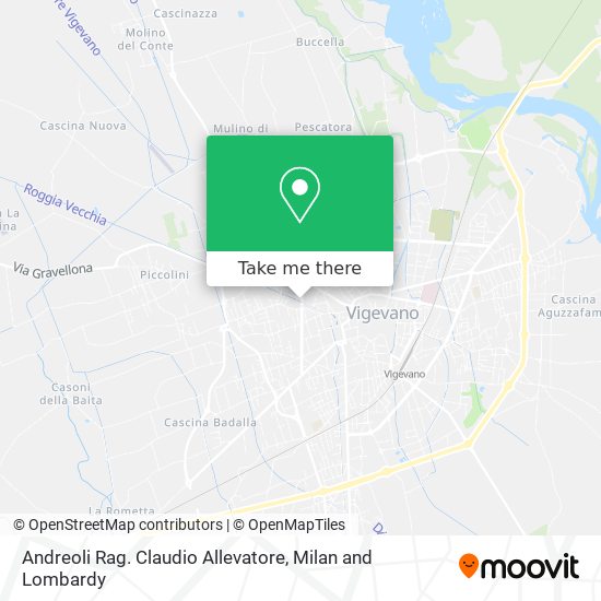 Andreoli Rag. Claudio Allevatore map