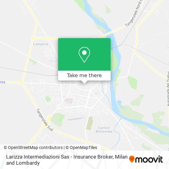 Larizza Intermediazioni Sas - Insurance Broker map