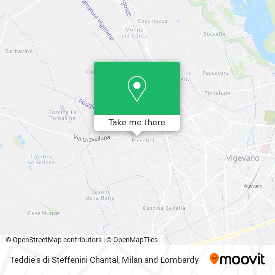 Teddie's di Steffenini Chantal map