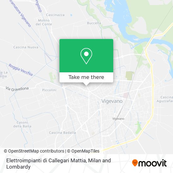 Elettroimpianti di Callegari Mattia map