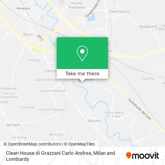 Clean House di Grazzani Carlo Andrea map