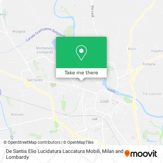 De Santis Elio Lucidatura Laccatura Mobili map
