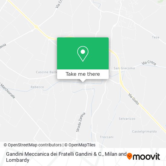 Gandini Meccanica dei Fratelli Gandini & C. map