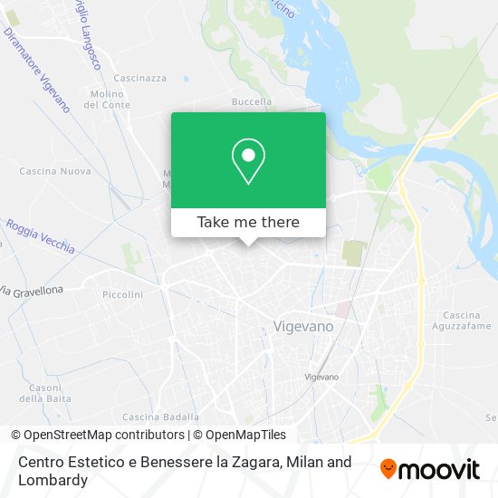 Centro Estetico e Benessere la Zagara map