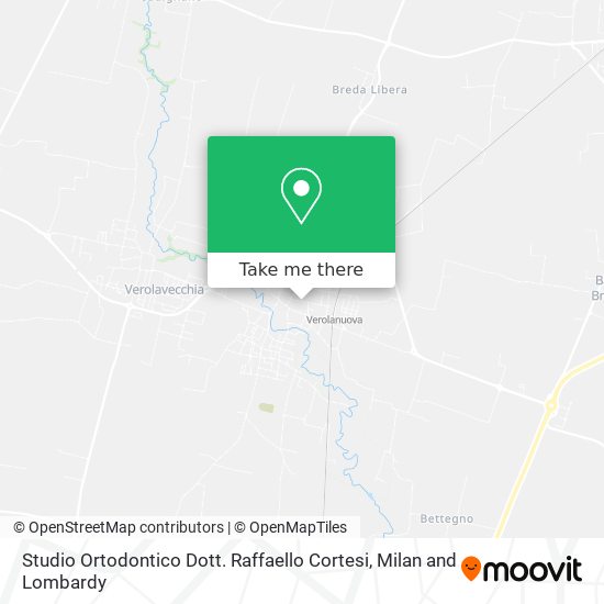 Studio Ortodontico Dott. Raffaello Cortesi map