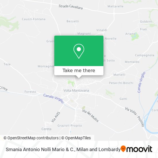 Smania Antonio Nolli Mario & C. map