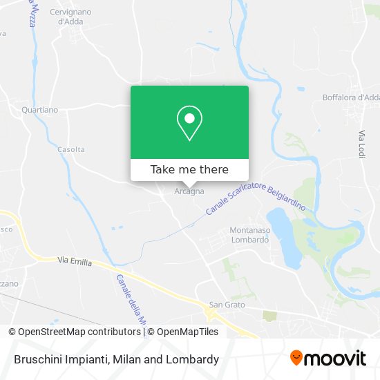 Bruschini Impianti map