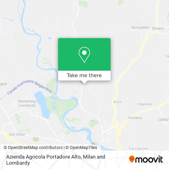 Azienda Agricola Portadore Alto map