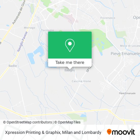Xpression Printing & Graphix map