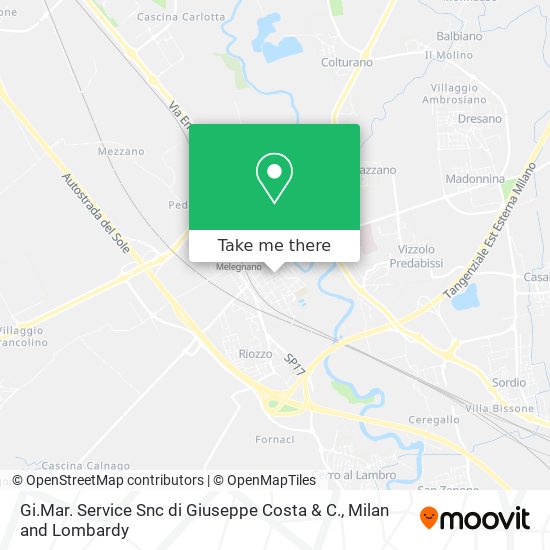 Gi.Mar. Service Snc di Giuseppe Costa & C. map