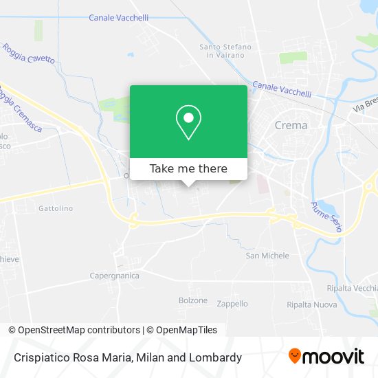 Crispiatico Rosa Maria map