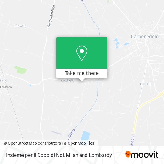 Insieme per il Dopo di Noi map