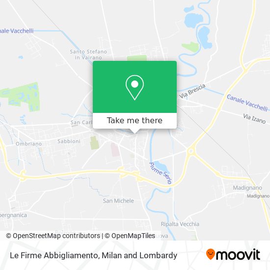 Le Firme Abbigliamento map