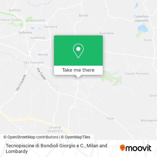 Tecnopiscine di Bondioli Giorgio e C. map