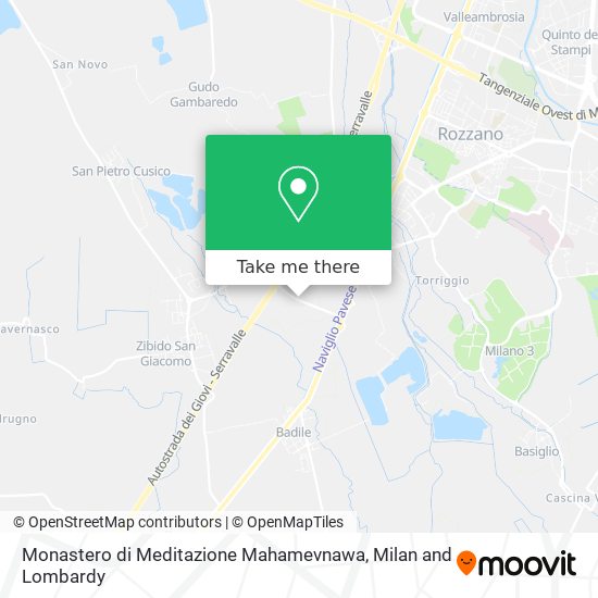 Monastero di Meditazione Mahamevnawa map