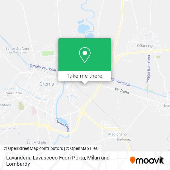 Lavanderia Lavasecco Fuori Porta map