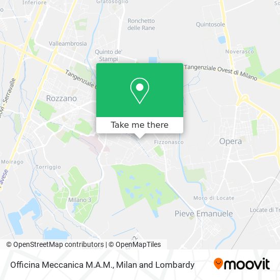 Officina Meccanica M.A.M. map