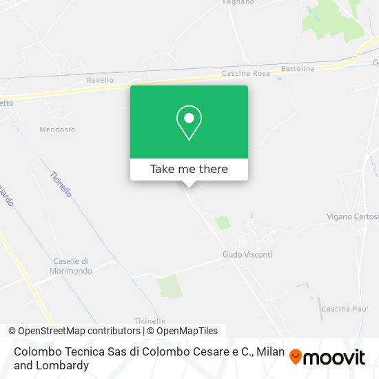 Colombo Tecnica Sas di Colombo Cesare e C. map