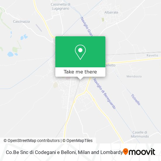 Co.Be Snc di Codegani e Belloni map