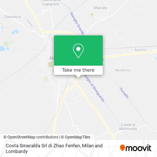 Costa Smeralda Srl di Zhao Fenfen map
