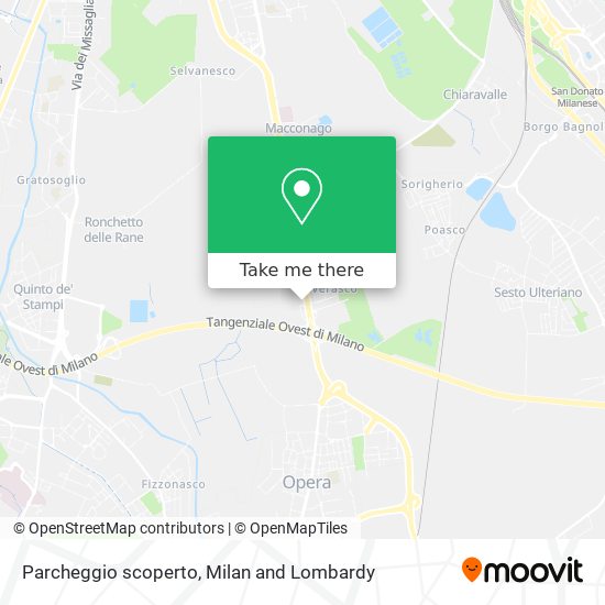 Parcheggio scoperto map
