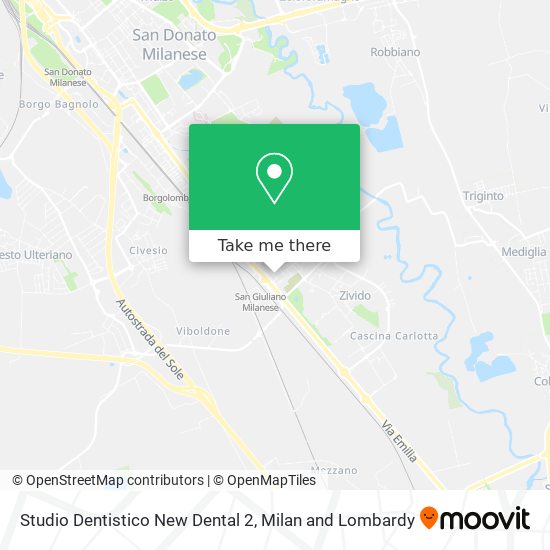 Studio Dentistico New Dental 2 map