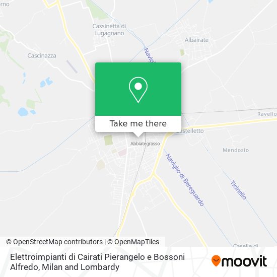 Elettroimpianti di Cairati Pierangelo e Bossoni Alfredo map