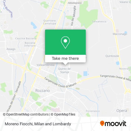 Moreno Fiocchi map