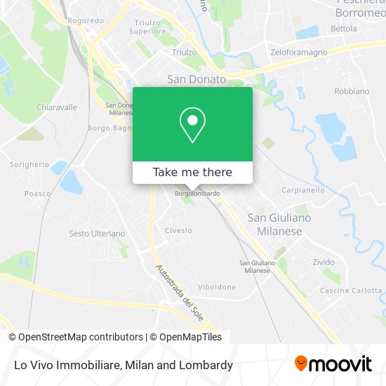 Lo Vivo Immobiliare map