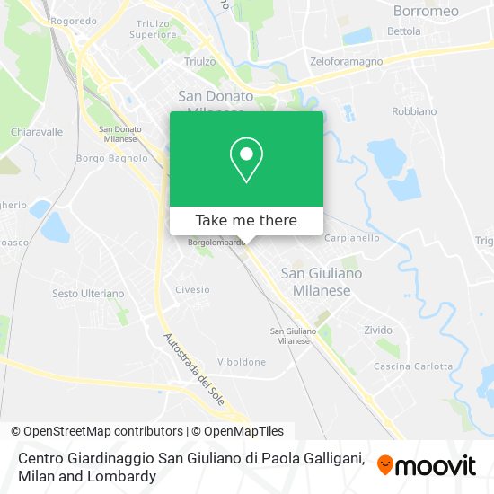 Centro Giardinaggio San Giuliano di Paola Galligani map