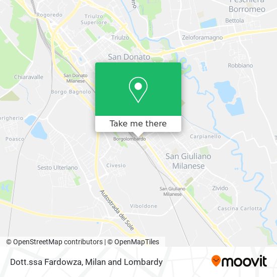 Dott.ssa Fardowza map