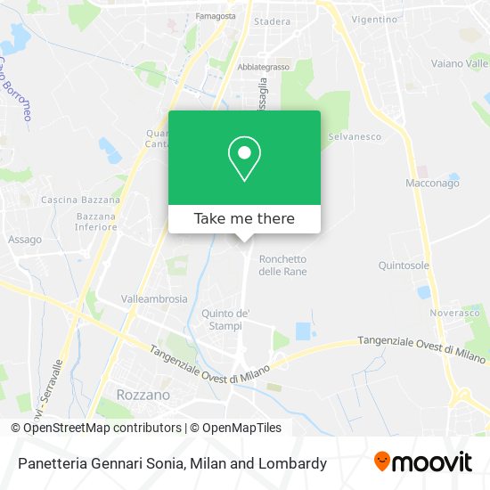 Panetteria Gennari Sonia map