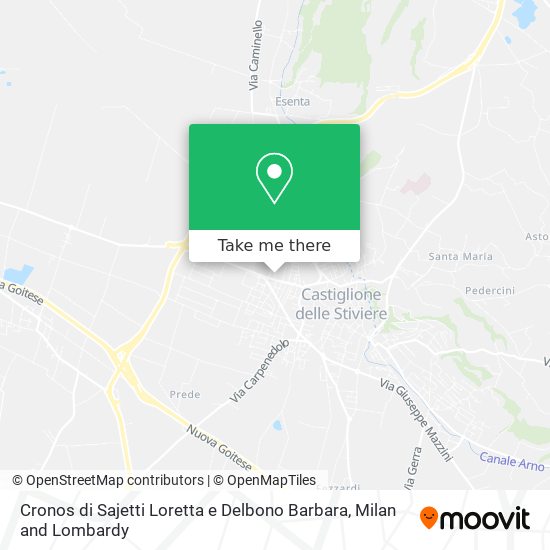 Cronos di Sajetti Loretta e Delbono Barbara map