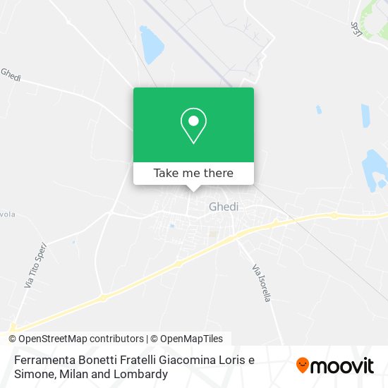 Ferramenta Bonetti Fratelli Giacomina Loris e Simone map