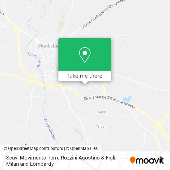 Scavi Movimento Terra Rozzini Agostino & Figli map