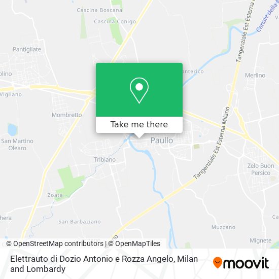 Elettrauto di Dozio Antonio e Rozza Angelo map