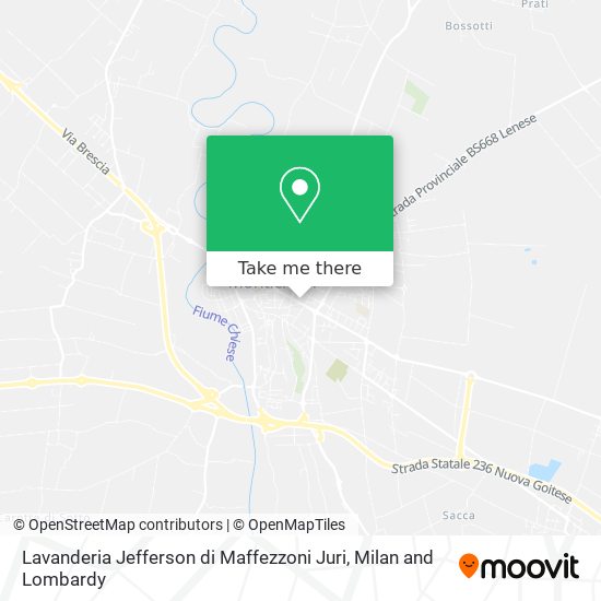 Lavanderia Jefferson di Maffezzoni Juri map