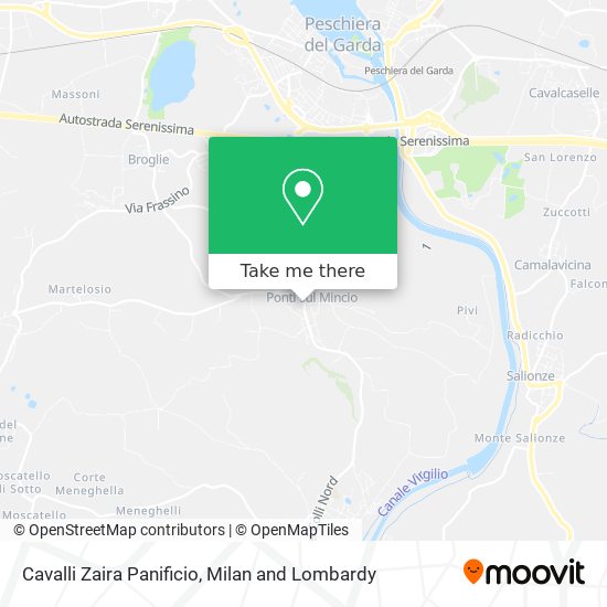 Cavalli Zaira Panificio map