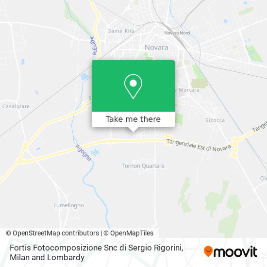 Fortis Fotocomposizione Snc di Sergio Rigorini map