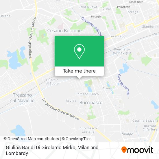 Giulia's Bar di Di Girolamo Mirko map