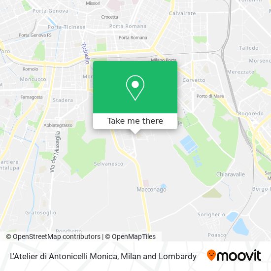 L'Atelier di Antonicelli Monica map
