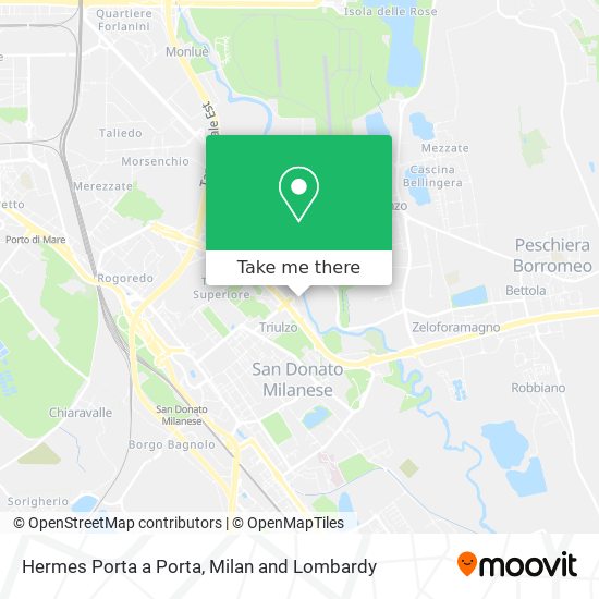Hermes Porta a Porta map