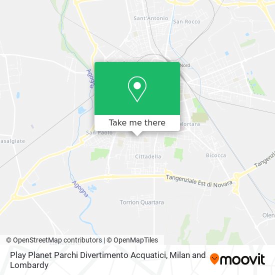 Play Planet Parchi Divertimento Acquatici map